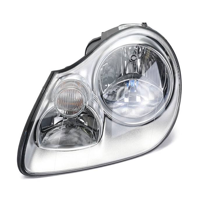 Porsche Headlight Assembly - Driver Side (Halogen) 95563115351 - Valeo 46658